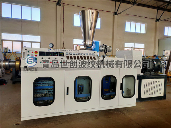 世創PVC擠（jǐ）出機停機流程